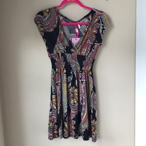 NWT! Cristina Love Empire Waist Black dress